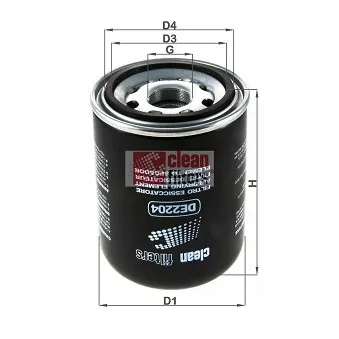 Cartouche de dessicateur, système d'air comprimé CLEAN FILTERS OEM 3090268