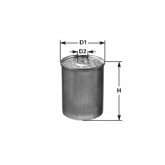 Filtre à carburant CLEAN FILTERS OEM 3405419M2