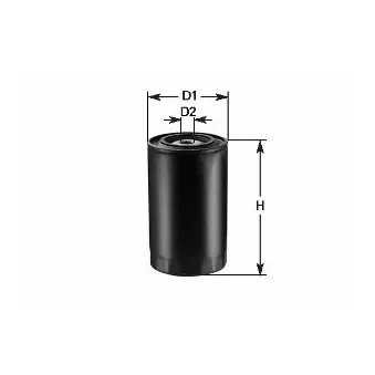 Filtre à carburant CLEAN FILTERS OEM 1959599C2
