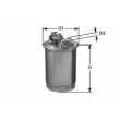 CLEAN FILTERS DN 903 - Filtre à carburant