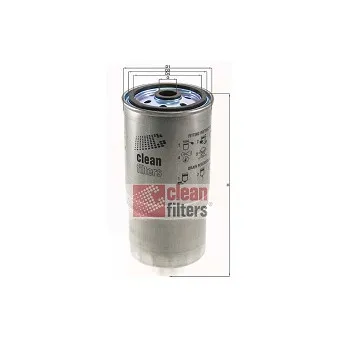 Filtre à carburant CLEAN FILTERS OEM GFE5332