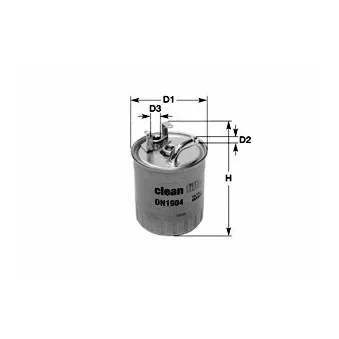 Filtre à carburant CLEAN FILTERS OEM A6680900152