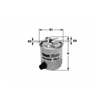 Filtre à carburant CLEAN FILTERS OEM 164005190R