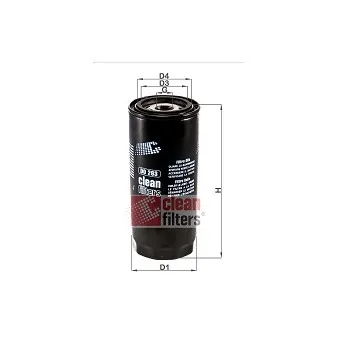 Filtre à huile CLEAN FILTERS OEM 5501316450