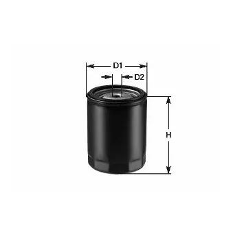 Filtre à huile CLEAN FILTERS OEM 25010276