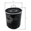 CLEAN FILTERS DO1837 - Filtre à huile
