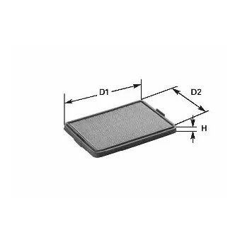 CLEAN FILTERS MA 152 - Filtre à air