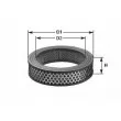 CLEAN FILTERS MA 345 - Filtre à air