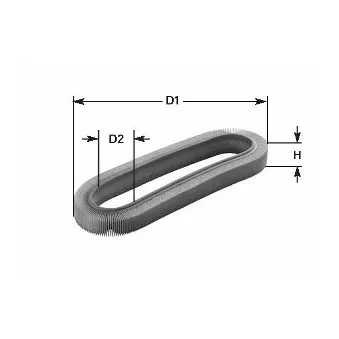 Filtre à air CLEAN FILTERS OEM A0010948904