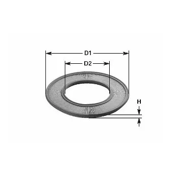 Filtre à air CLEAN FILTERS MA 437