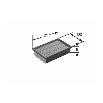 CLEAN FILTERS MA 446 - Filtre à air