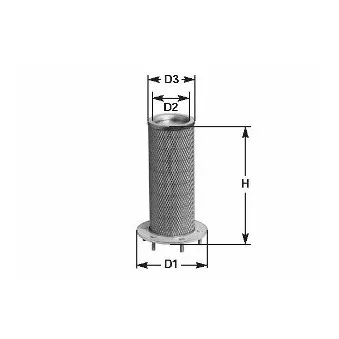 Filtre à air CLEAN FILTERS OEM 2S3087