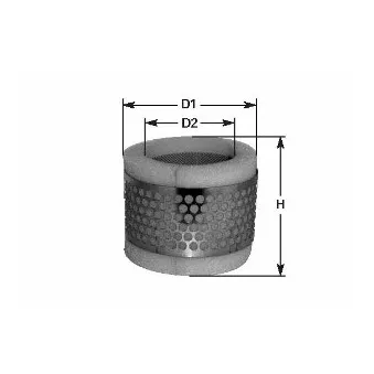 CLEAN FILTERS MA 612 - Filtre à air