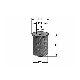 Filtre à air CLEAN FILTERS MA 757