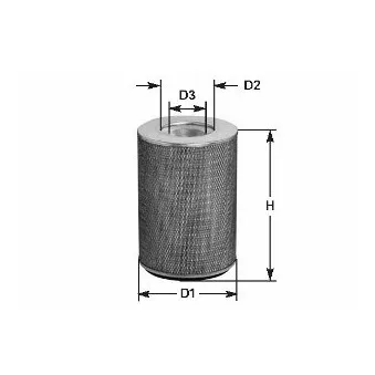 Filtre à air CLEAN FILTERS [MA 768]