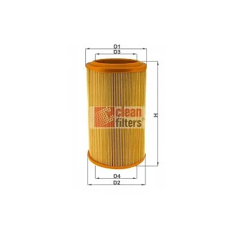 Filtre à air CLEAN FILTERS OEM 608113421