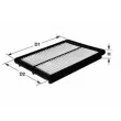 CLEAN FILTERS MA1195 - Filtre à air