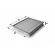 CLEAN FILTERS MA1384 - Filtre à air