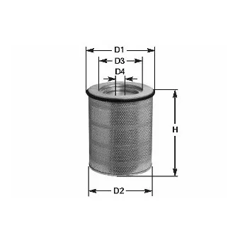 Filtre à air CLEAN FILTERS OEM 8149064