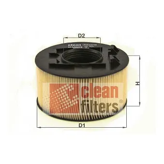Filtre à air CLEAN FILTERS OEM 13717509544