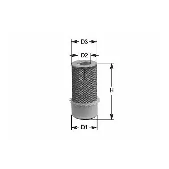 CLEAN FILTERS MA3075 - Filtre à air