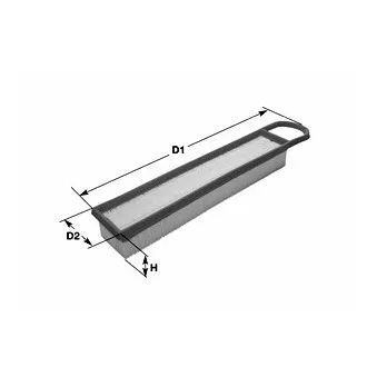 Filtre à air CLEAN FILTERS OEM 1444RW