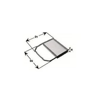 Filtre à air CLEAN FILTERS OEM 13717556961