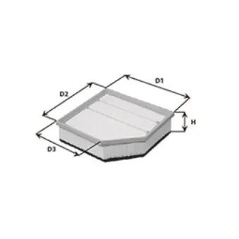 Filtre à air CLEAN FILTERS OEM 30636833