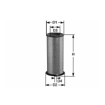 CLEAN FILTERS MA3424 - Filtre à air