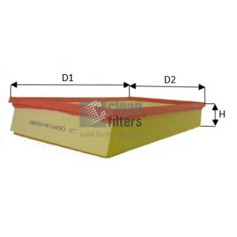 Filtre à air CLEAN FILTERS OEM 3Q0129620