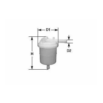 Filtre à carburant CLEAN FILTERS OEM 3191021200