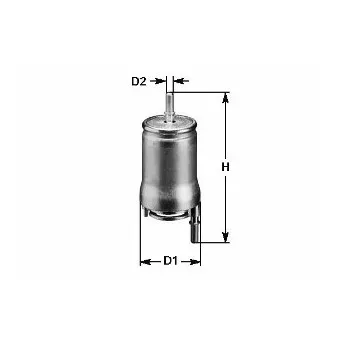 Filtre à carburant CLEAN FILTERS OEM A0024776501