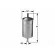Filtre à carburant CLEAN FILTERS [MBNA1550]