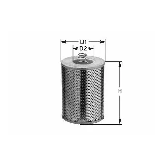 CLEAN FILTERS MG 051 - Filtre à carburant