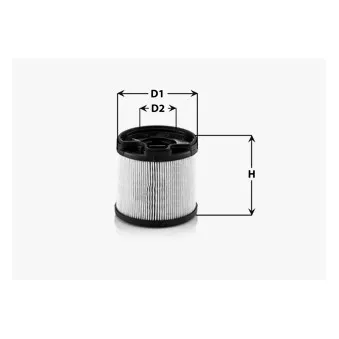 Filtre à carburant CLEAN FILTERS OEM 1906C5