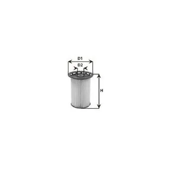 Filtre à carburant CLEAN FILTERS OEM 7P6127177A