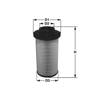 Filtre à carburant CLEAN FILTERS OEM 1450184