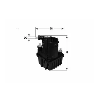 Filtre à carburant CLEAN FILTERS OEM 8200290182