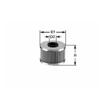 Filtre à huile CLEAN FILTERS OEM 4411236