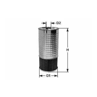 Filtre à huile CLEAN FILTERS OEM A0001802509