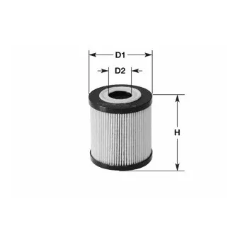 Filtre à huile CLEAN FILTERS OEM a0001801709