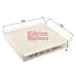CLEAN FILTERS NC2348 - Filtre, air de l'habitacle