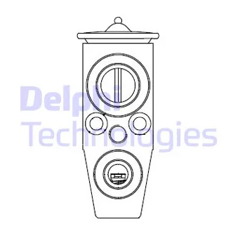 DELPHI CB1008V - Détendeur, climatisation