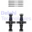 DELPHI LX0674 - Kit d'accessoires, plaquette de frein à disque