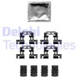 DELPHI LX0677 - Kit d'accessoires, plaquette de frein à disque