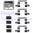 DELPHI LX0679 - Kit d'accessoires, plaquette de frein à disque