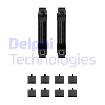 DELPHI LX0704 - Kit d'accessoires, plaquette de frein à disque