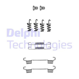 Kit d'accessoires, mâchoires de frein de stationnement DELPHI LY1428