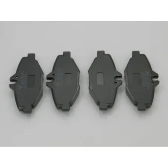 Jeu de 4 plaquettes de frein avant TEKNÖR OEM A0044207920