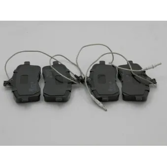 Jeu de 4 plaquettes de frein avant TEKNÖR OEM E172236